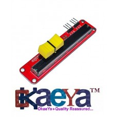OkaeYa FR4 + Aluminum Alloy Electronic Slide Potentiometer Module for Arduino